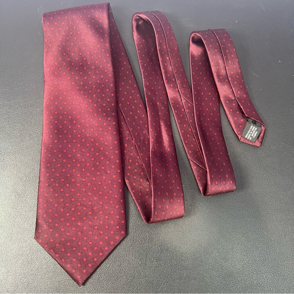 *2/$20* Perry Ellis Red Silk Tie